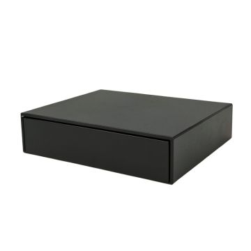 Olive Crest Desktop Monitor Riser - Black