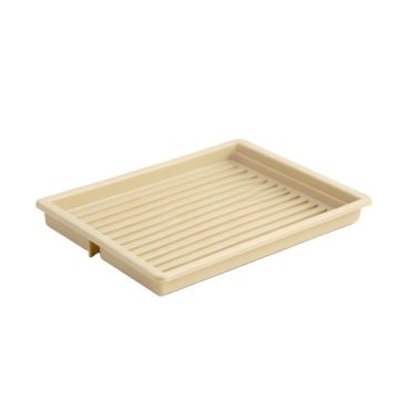 Moss Falls Empty Under-Desk Cable Tray - Beige