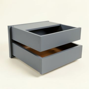 Dawn Branch Under-Desk Drawer Unit - Gray (synthetic illustration; no displayed measurements)