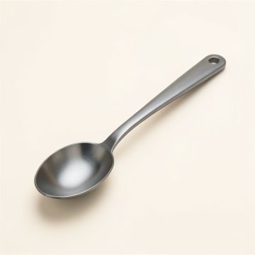 Ridge Crest Cooking Spoon - Gray (synthetic illustration; no displayed measurements)