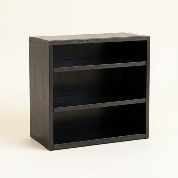 River Bend Low Toy Storage Unit - Black (synthetic illustration; no displayed measurements)
