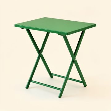 Hill Canyon Compact Balcony Table - Green (synthetic illustration; no displayed measurements)