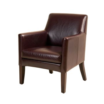 Kannapolis Side Chair In Dark Cherry/Espresso