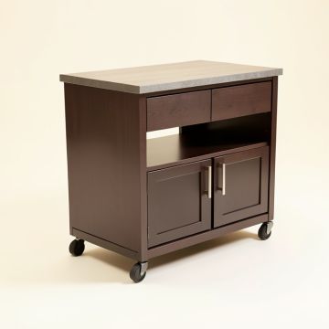 Rouge Et Noir Kitchen Cart (synthetic illustration; no displayed measurements)