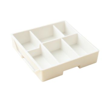 Glen Arc Empty Pantry Drawer Organizer Insert - White