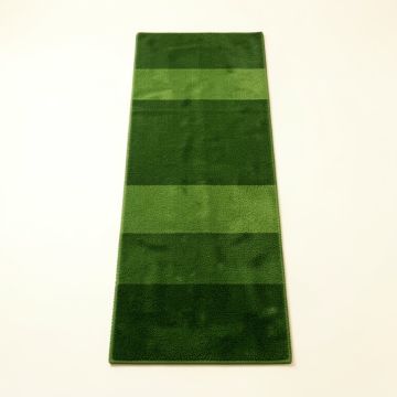 Moss Crest Narrow Runner Rug - Green (synthetic illustration; no displayed measurements)