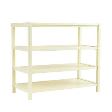 Sage Arc Empty Seed-Starting Shelving Unit Without Lights - Ivory