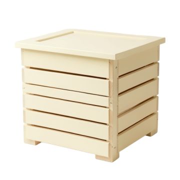 Linden Arc Closed Garden Compost Bin - Cream