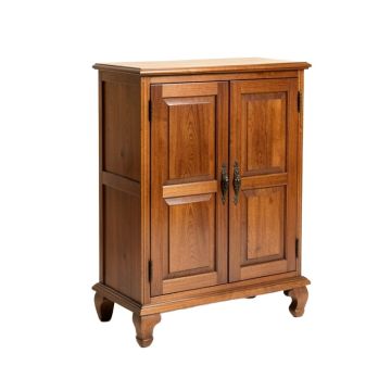 Antique 2 Door Accent Cabinet