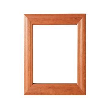 Hill Arc Framed Wall Mirror - Terracotta