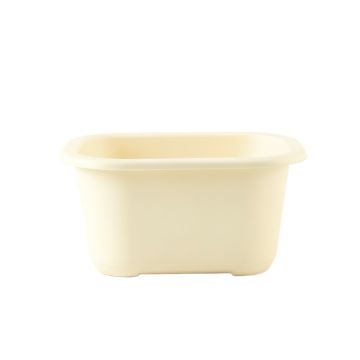 Cliff Brook Empty Raised Planter - Cream