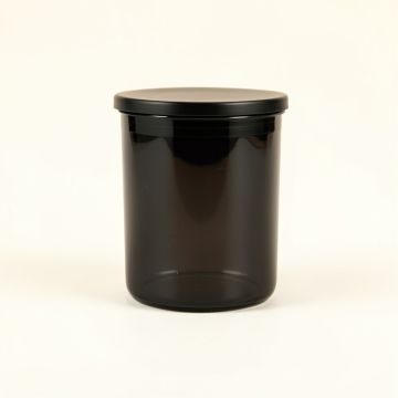 Olive Dale Storage Canister With Lid - Black (synthetic illustration; no displayed measurements)