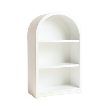 Lake Crest Freestanding Bookcase - White