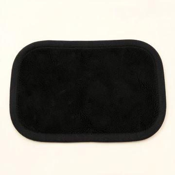 Ridge Bluff Bath Mat - Black (synthetic illustration; no displayed measurements)