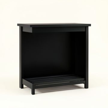 Juniper Dale Freestanding Laundry Folding Counter - Black (synthetic illustration; no displayed measurements)