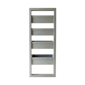Dawn Bend Empty Vertical Garden Frame - Gray
