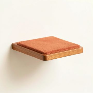 Cliff Arc Wall-Mounted Cat Perch (synthetic illustration; no displayed measurements)
