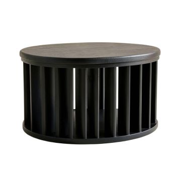 Rowan Bluff Shoe Storage Bench - Black