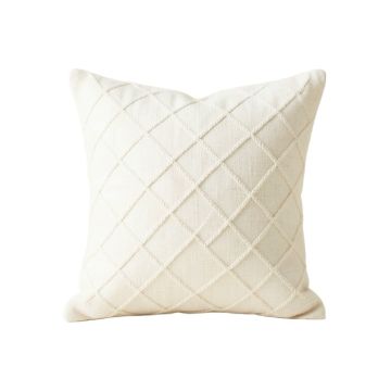 Heath Brook Filled Accent Pillow - Ivory