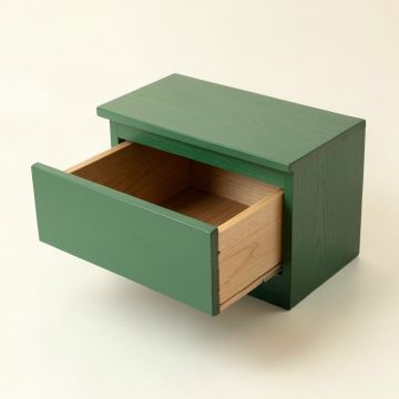Field Dell Under-Desk Drawer Unit - Green (synthetic illustration; no displayed measurements)