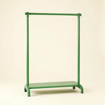Flint Crossing Empty Garment Rack - Green (synthetic illustration; no displayed measurements)