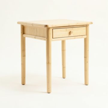 Elm Dell Side Table - Ivory (synthetic illustration; no displayed measurements)