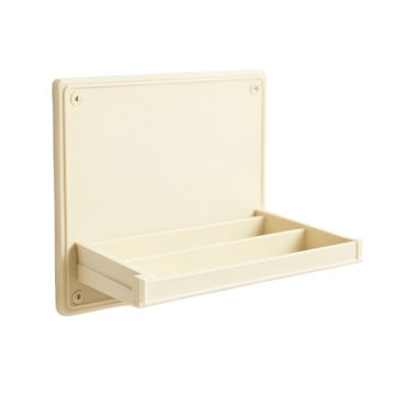 Summit Bend Empty Wall-Mounted Tool Organizer Panel - Ivory