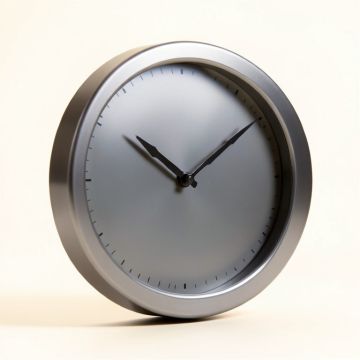 Oversized Adreauna Round Metal 24 '' Wall Clock (synthetic illustration; no displayed measurements)