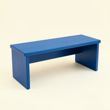 Slate Dale Indoor Bench - Blue (synthetic illustration; no displayed measurements)