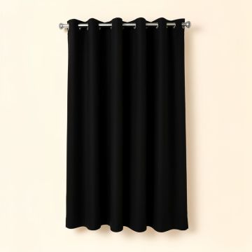 Strawbridge Solid Blackout Thermal Grommet Single Curtain Panel (synthetic illustration; no displayed measurements)