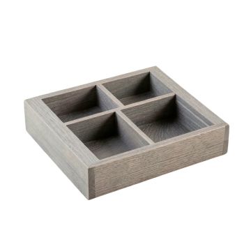 Maple Arc Empty Pantry Drawer Organizer Insert - Gray