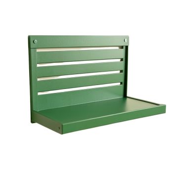 Alder Bluff Wall-Mounted Entryway Organizer Shelf - Green