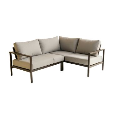 Gayston 44.8 '' Wide Outdoor Left Hand Facing Patio Sectional With Cushions