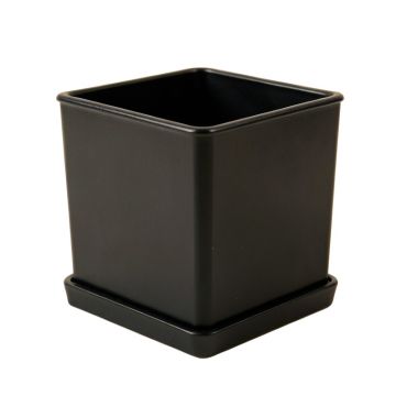Reed Bend Empty Planter - Black