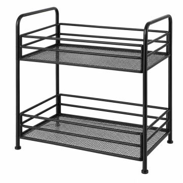 Templeville 13.77 '' H X 11.81 '' W X 5.9 '' D Countertop Storage Shelf