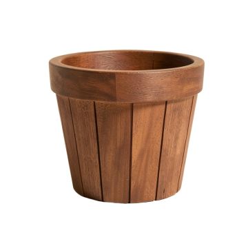 Ehrenfeld Wood Pot Planter