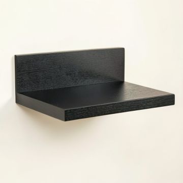 Meadow Bluff Wall-Mounted Cat Perch - Black (synthetic illustration; no displayed measurements)