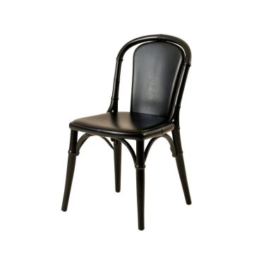 Oak Field Dining Chair - Black