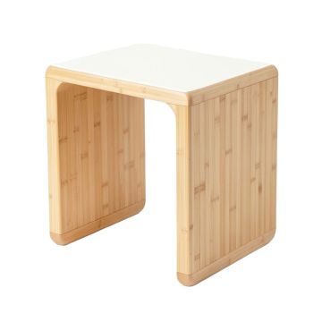 Ash Bend Side Table - White