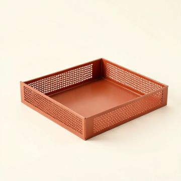 Ridge Arc Empty Under-Desk Cable Tray (synthetic illustration; no displayed measurements)