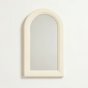 Meadow Brook Framed Wall Mirror - Cream (synthetic illustration; no displayed measurements)
