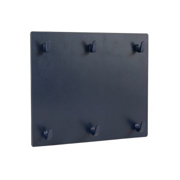 Fern Bend Empty Wall-Mounted Tool Organizer Panel - Navy
