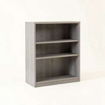 Aspen Brook Freestanding Bookcase - Gray (synthetic illustration; no displayed measurements)