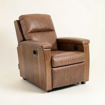 Claredon 33 '' Wide Power Wall Hugger Standard Recliner With Massager (synthetic illustration; no displayed measurements)