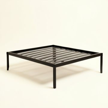 Drugi 14 '' Steel Bed Frame (synthetic illustration; no displayed measurements)