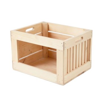 Cedar Brook Empty Furniture-Style Pet Crate - Beige