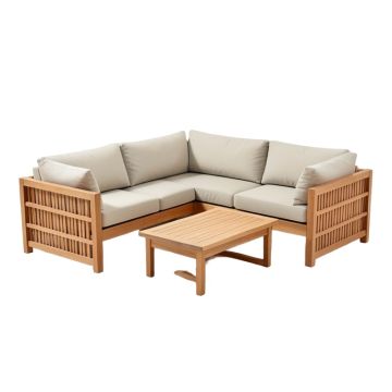 Patio Sectional With Cushions