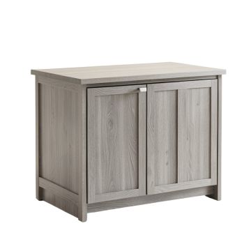Shore Branch Freestanding Laundry Folding Counter - Gray