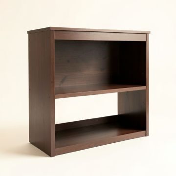 Prepac Fremont Full/Queen Bookcase Headboard In Espresso (synthetic illustration; no displayed measurements)