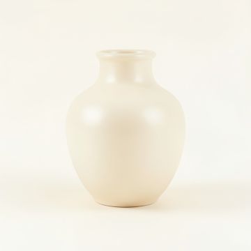 Bay Branch Empty Decorative Vase - Cream (synthetic illustration; no displayed measurements)